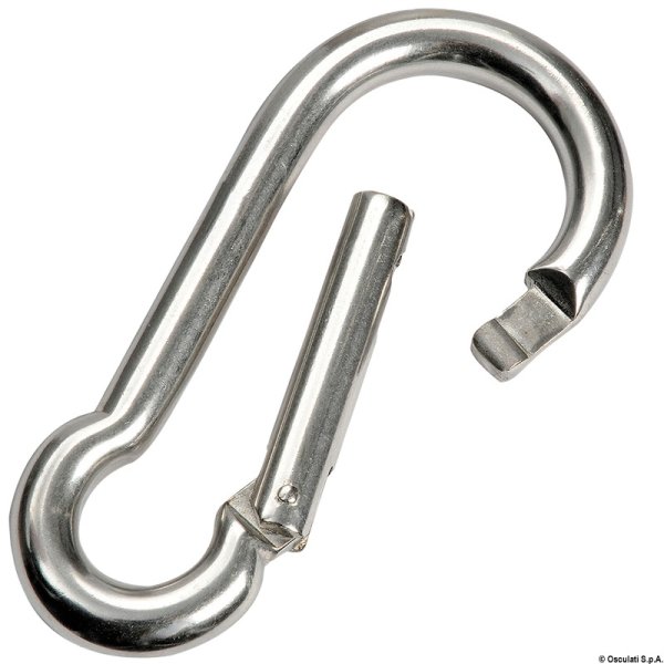 Moschettone inox senza sporgenza 5 mm - 09.190.05